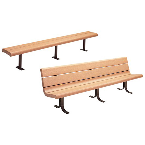 View Recycled Contour Series Bench